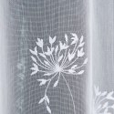 Firanka haftowana pasowa, wys.160cm, kolor biały, 053801