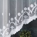 FLORENTYNA Firanka konfekcjonowana, 120x330cm, kolor biały 004421