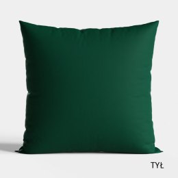PIERNIKI Poduszka z wypełnieniem silikonowym dwustronna MICROFIBRA, 40x40cm, kolor zielony TBN016/SIL/003/040040/1