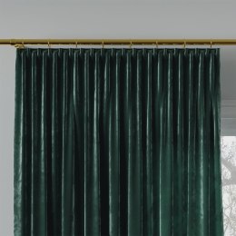 VELVI Tkanina dekoracyjna, wysokość 300cm, kolor 012 szmaragdowy zielony VELVI0/TDP/012/000301/1
