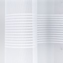 Firanka biała żakardowa pasowa z ołowianką wys.130cm 000282/000/001/130000/1