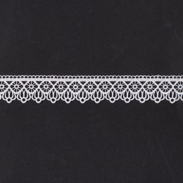 Koronka gipiurowa biała, wys. 5cm, 072935