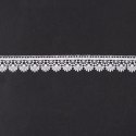 Koronka gipiurowa biała, wys. 4cm, 072967