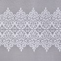 Firanka haftowana na markizecie pasowa, wys.180cm, kolor biały 013464