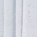 Firanka haftowana pasowa, wys.160cm, kolor biały 033510