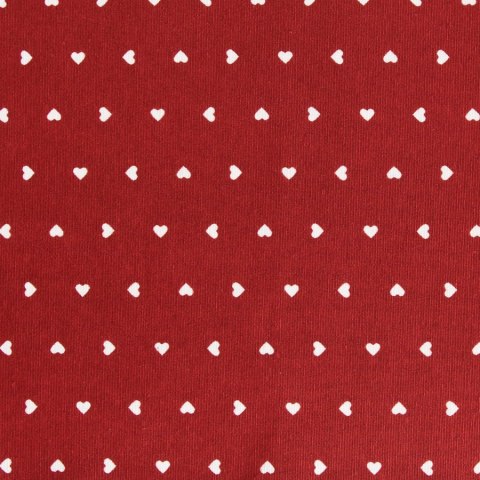 Tkanina dekoracyjna czerwona szer.140cm TZ7030