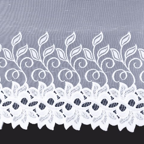 BASTIA Firanka gotowa, 150x300cm, kolor biały 001 648107/BIS/001/150300/1