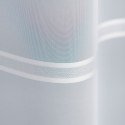 LINDA Firanka pasowa z ołowianką, 160cm, kolor biały 169007