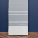 LINDA Firanka pasowa z ołowianką, wys.300cm, kolor biały 169007