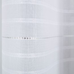 Tkanina dekoracyjna, srebrne pasy po całości szer.150cm 435000