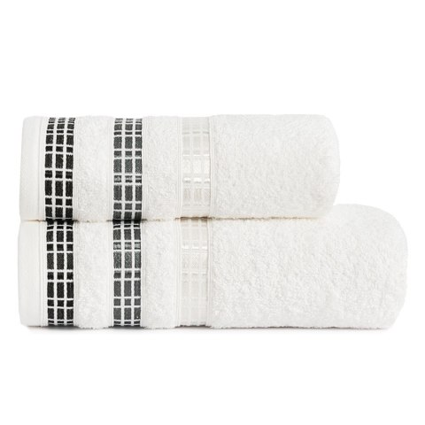 LUXURY ręcznik, 50x90cm, kolor 102 biały LUXURY/RB0/102/050090/1