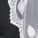 BEGONIA Firanka konfekcjonowana, 160x300cm, kolor biały 007263