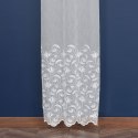 BENITA Firanka haftowana, wys.290cm, kolor biały