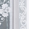 FUKSJA Firanka konfekcjonowana, 160x320cm, kolor biały 007735