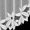 JADWIGA Firanka konfekcjonowana, 160x300cm, kolor biały lustro 019318