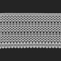 Koronka gipiurowa biała, wys. 30cm, 072967
