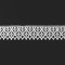 Koronka gipiurowa biała, wys. 10cm, 073698