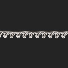Koronka gipiurowa kremowa, wys. 6cm, 080168