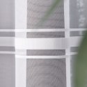 Firanka biała żakardowa pasowa wys.150cm 018601