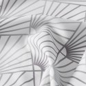 BLENDA Tkanina dekoracyjna OXFORD, obcięta krajka szer.140cm, kolor 002 srebrny