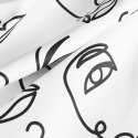 FALINE Tkanina dekoracyjna BLANKO, obcięta krajka szer.140cm, kolor biały
