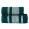 LIONEL ręcznik, 70x140cm, kolor 101 ciemno turkusowy/petrol ze srebrną bordiurą LIONEL/RB0/101/070140/1