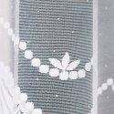 DORIANA Firanka konfekcjonowana z błyskiem, 160x300cm, kolor biały