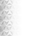 ORION Firanka WOAL,obcięta krajka szer.140cm, kolor biały D00059