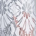 EMILIA Firanka konfekcjonowana fala, 160x340cm, kolor biały