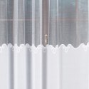KORNELIA Firanka konfekcjonowana na prosto z błyskiem, 250x300cm, kolor biały 090512
