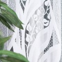 MELANIA Firanka biała żakardowa konfekcjonowana 160x300cm, kolor biały 019369