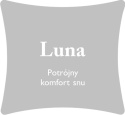 Poduszka puchowa 3-komorowa Luna 40x40cm