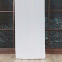 Firanka fantazyjna z ołowianką, wys. 330 cm, kolor biały 000518
