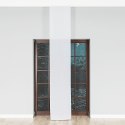 Firanka fantazyjna z ołowianką, wys. 330 cm, kolor biały 000518