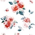 LANOSA Tkanina dekoracyjna OXFORD, obcięta krajka szer.140cm, kolor czerwony D00002