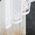 POLA Firanka żakardowa konfekcjonowana, 120x300cm, kolor biały, 019368