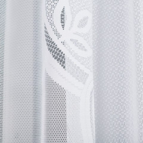 POLA Firanka żakardowa gotowa, 160x400cm, kolor biały, 019368