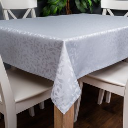 Tkanina obrusowa wodoodporna, 160cm, kolor jasny szary TORENA/205/002/160000/1