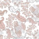 ZOJA Tkanina dekoracyjna BLANKO, szer. 140cm, kolor różowy D00067