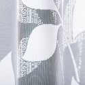 MARTYNA Firanka żakardowa konfekcjonowana na prosto, 160x320 cm, kolor biały 023083