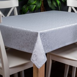 Tkanina obrusowa wodoodporna, szer.160cm, kolor jasny szary TORENA/204/002/160000/1