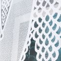 ERYKA Firanka żakardowa konfekcjonowana, 120x160cm, kolor biały 019371/000/001/120160/1