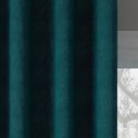 MILAS Tkanina dekoracyjna, wys. 290cm, kolor ciemny turkusowy/ petrol 768