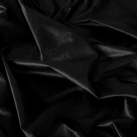 HOLLAND VELVET Tkanina dekoracyjna, wys. 300cm, kolor czarny TD0002