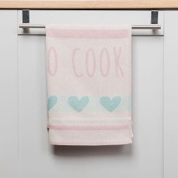 COOK Ścierka kuchenna, rozmiar 50x70cm, kolor różowo-miętowy S00007/SCI/004/050070/1