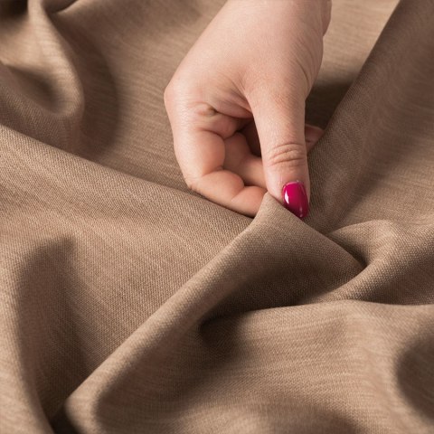 LISA Tkanina na zasłony, wys. 300cm, kolor 005 camelowy 004150