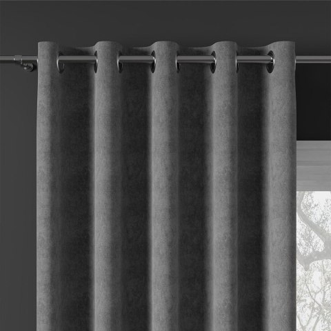 MILAS Tkanina na zasłony, wysokość 290cm, kolor 796 szary MILAS0/000/796/000290/1