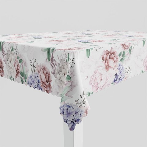 PEONI Tkanina dekoracyjna WODOODPORNA, szer.155cm, kolor biały D00070/NIW/001/155000/1