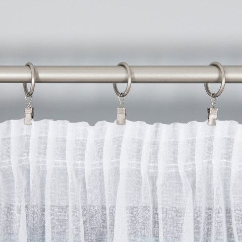 Firanka fantazyjna z ołowianką, wys. 250cm, kolor ekstra biały 000121