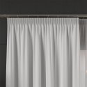 GRETA Tkanina dekoracyjna typu dimout/blackout, wys. 320cm, kolor biały 004204